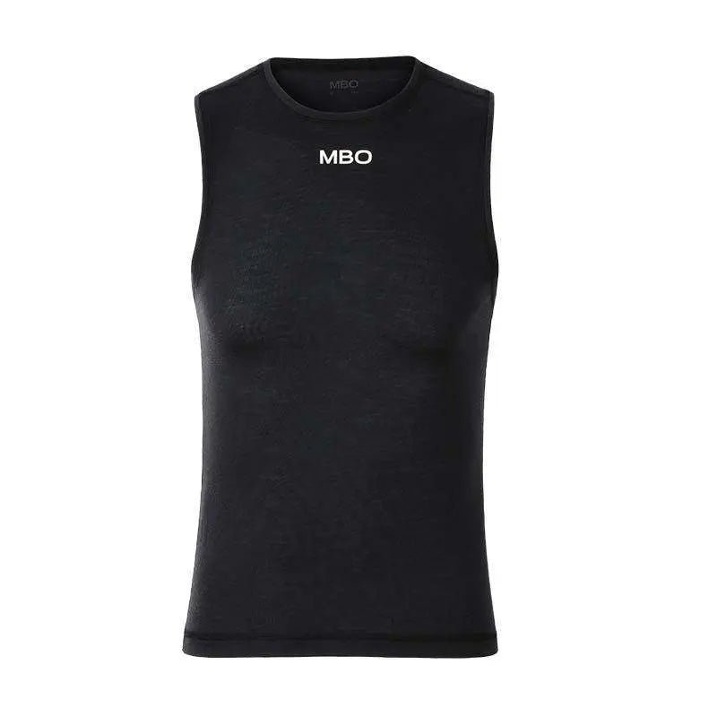 Camiseta Piel Lana Merino MBO sin manga  para hombre B320