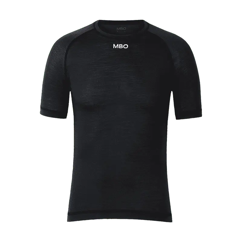 Camiseta Piel Lana Merino MBO de manga corta de para unisex B300 - Image 17