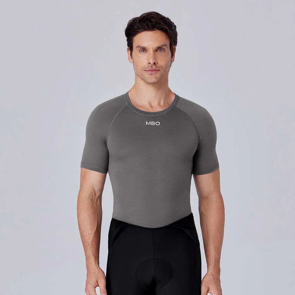 Camiseta Piel Lana Merino MBO de manga corta de para unisex B300 - Image 8