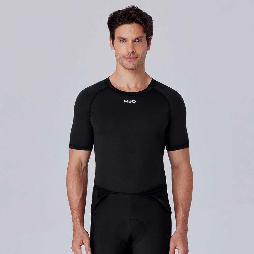 Camiseta Piel Lana Merino MBO de manga corta de para unisex B300 - Image 5